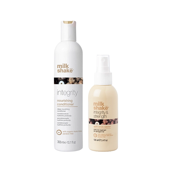 Pachet hidratare si reparare integrity system - balsam 300ml, tratament leave-in 100ml