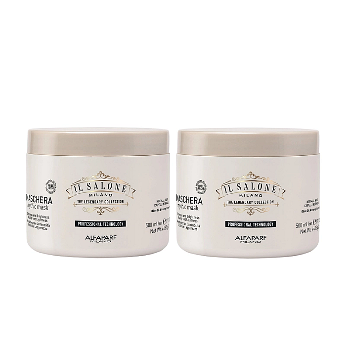 Pachet 2 x masca 500ml pentru par normal il salone mythic 