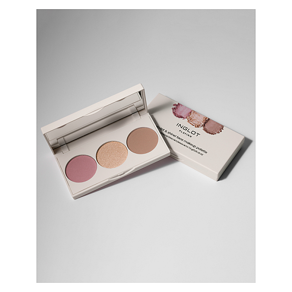 Paleta contur, blush si iluminator playinn