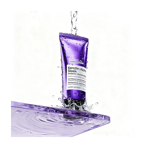 Crema-tratament profesionala pentru par matasos Serie Expert Keratin Alpha Sleek 