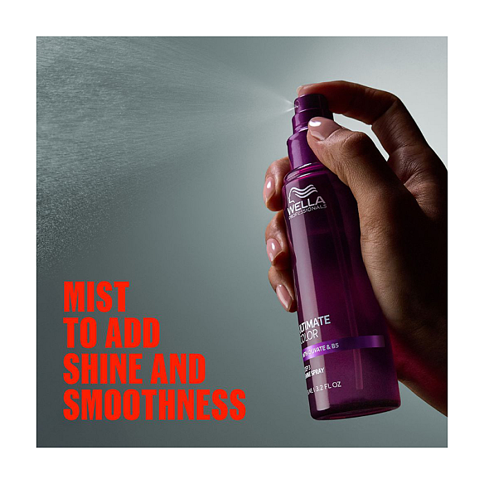 Spray de stralucire si netezire pentru par vopsit Shine Spray Ultimate Color
