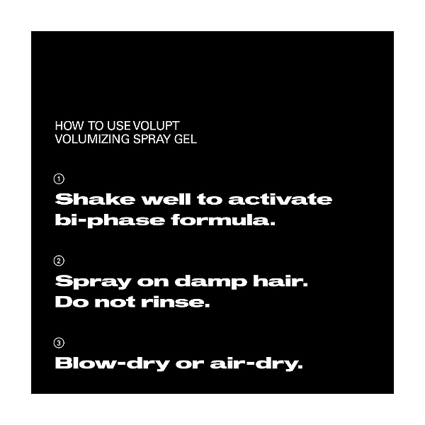 Spray de par pentru volum si fixare flexibila Volupt Volumizing
