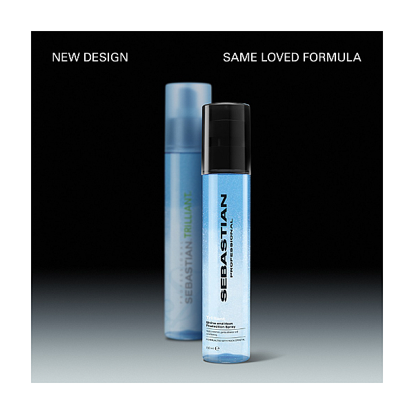 Spray de par cu protectie termica pentru stralucire si hidratare Trilliant Shine and Heat
