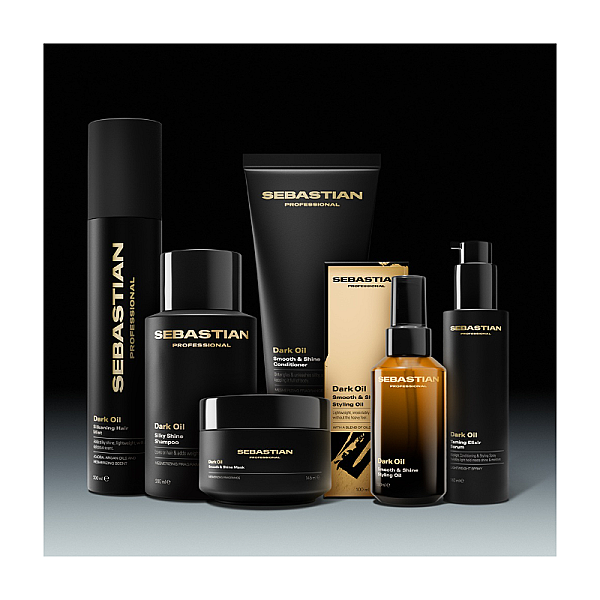 Masca pentru par matasos si stralucitor Dark Oil Smooth & Shine