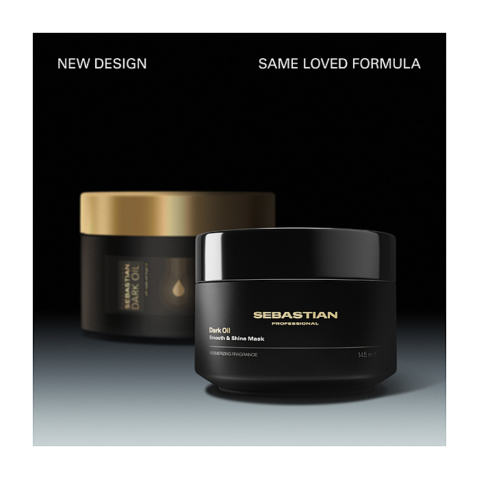 Masca pentru par matasos si stralucitor Dark Oil Smooth & Shine