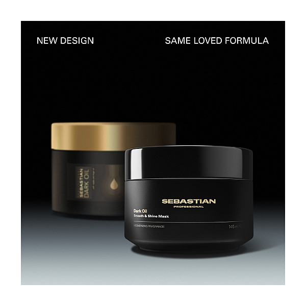 Masca pentru par matasos si stralucitor Dark Oil Smooth & Shine
