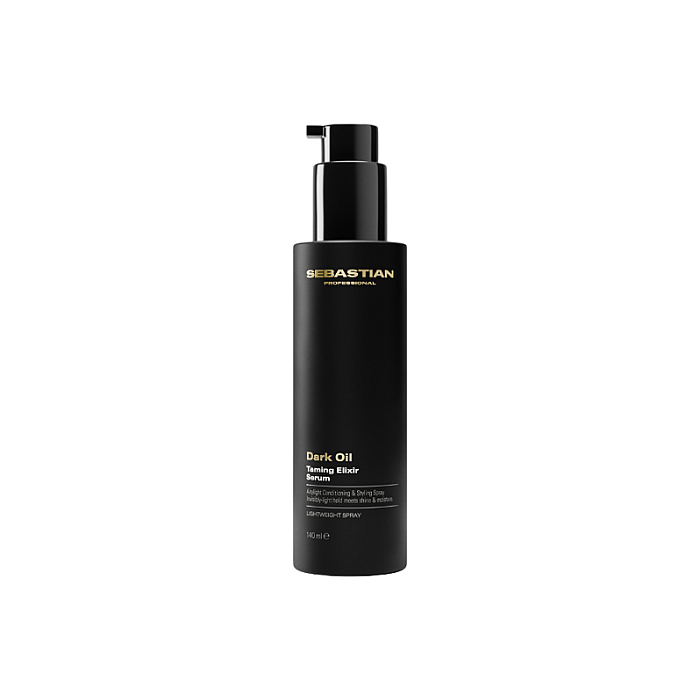 Ser leave-in cu efect anti-frizz si protectie termica Dark Oil Taming Elixir