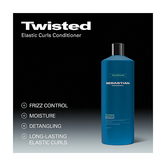 Balsam hidratant pentru par cret si ondulat cu efect anti-frizz Twisted Elastic Curls
