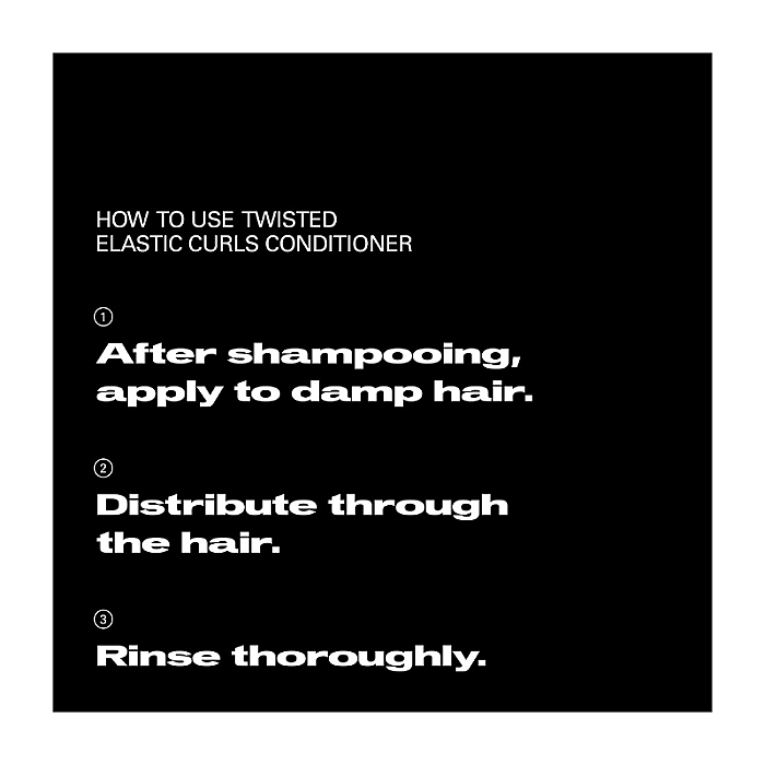 Balsam hidratant pentru par cret si ondulat cu efect anti-frizz Twisted Elastic Curls