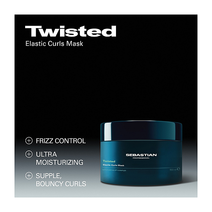 Masca hidratanta pentru par cret si ondulat cu efect anti-frizz Twisted Elastic Curls