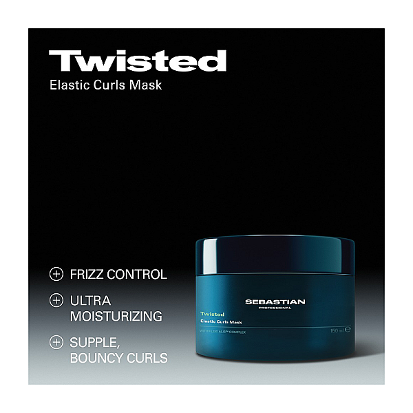 Masca hidratanta pentru par cret si ondulat cu efect anti-frizz Twisted Elastic Curls
