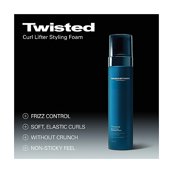 Spuma pentru par cret si ondulat cu efect anti-frizz pentru definirea buclelor Twisted Curl Lifter