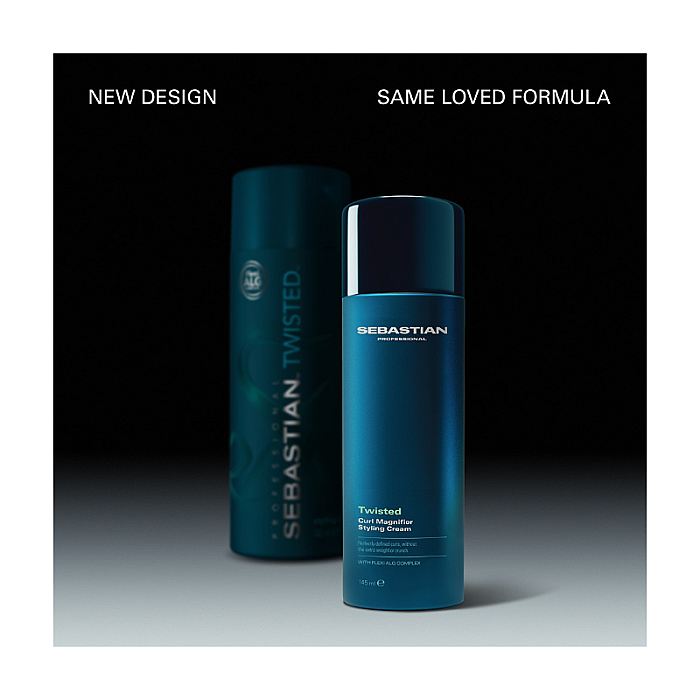 Crema de styling pentru par cret si ondulat cu efect anti-frizz Twisted Curl Magnifier