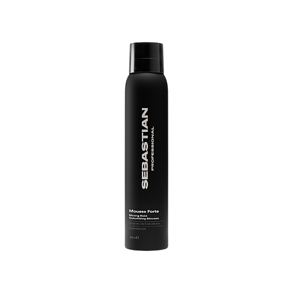 Spuma de volum pentru par ondulat si cret cu fixare puternica si protectie termica Mousse Forte Strong Hold