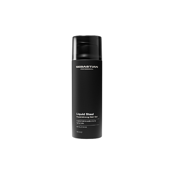 Gel de par pentru fixare puternica cu efect metalic Liquid Steel Superstrong