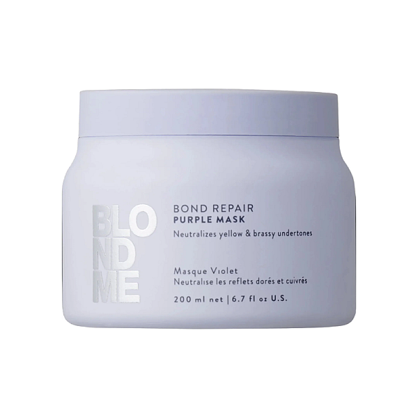 Masca neutralizanta pentru par blond Purple Bond Repair BlondMe