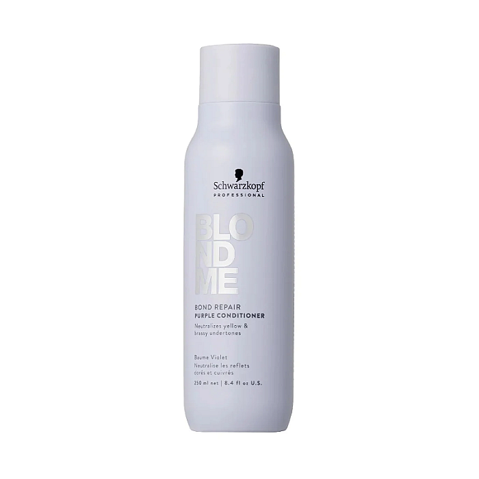 Balsam neutralizant pentru par blond Purple Bond Repair BlondMe