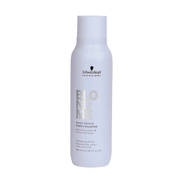 Sampon neutralizant pentru par blond Purple Bond Repair BlondMe