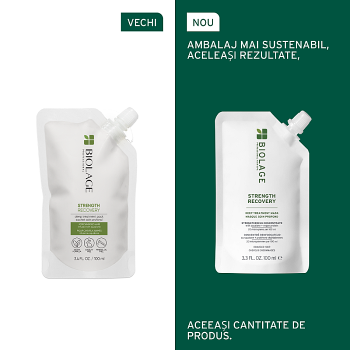 Masca intens hidratanta pentru par deteriorat Strength Recovery