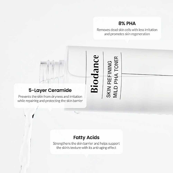 Toner facial exfoliant cu PHA Skin Refining Mild PH