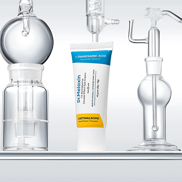 Crema anti-rid pentru ochi cu Retinal si TranEX-1