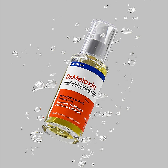 Serum exfoliant cu Exosomi si CICA pentru ten acneic