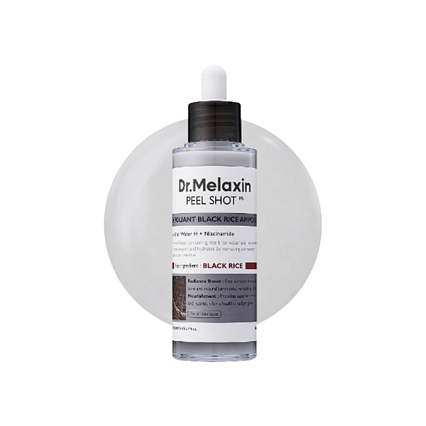 Serum exfoliant cu orez negru pentru ingrijirea porilor Peel Shot