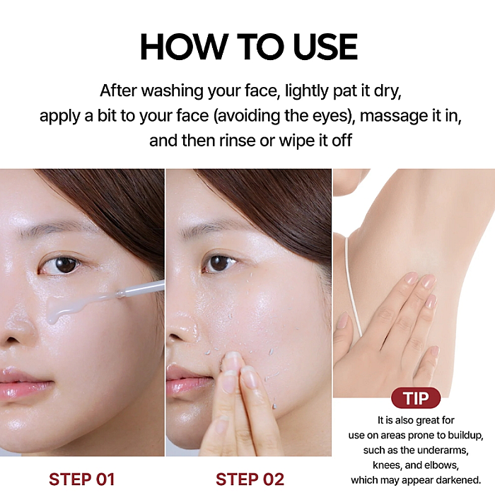 Serum exfoliant cu orez negru pentru ingrijirea porilor Peel Shot