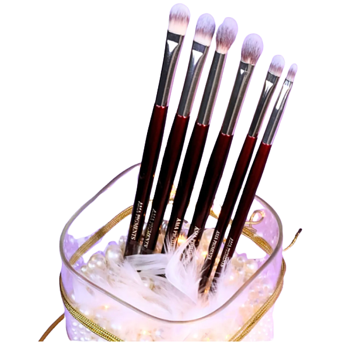 Set pensule din par sintetic Cremoso