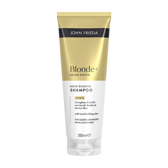 Sampon pentru par blond degradat Blonde + Repair Bond Building