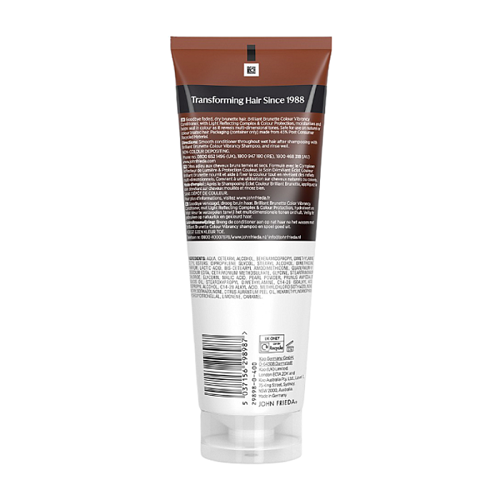 Balsam pentru par brunet Brilliant Brunette Colour Vibrancy