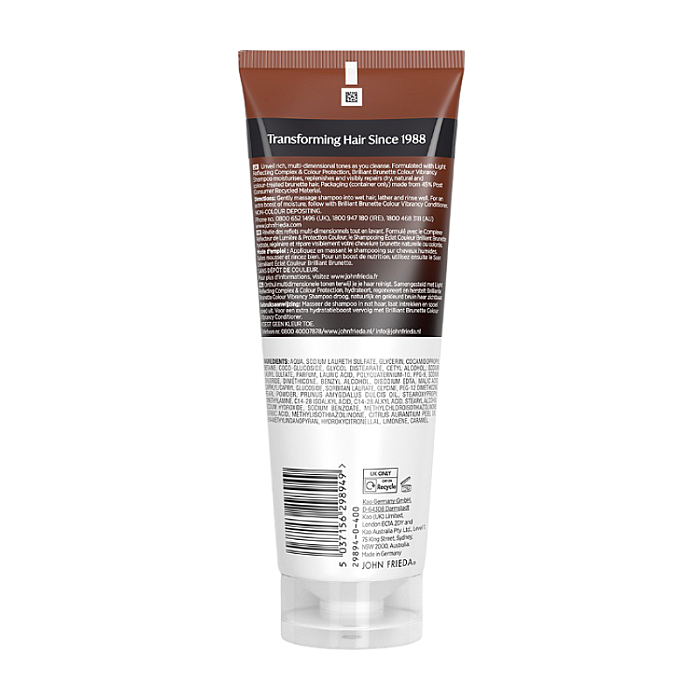Sampon pentru par brunet Brilliant Brunette Colour Vibrancy