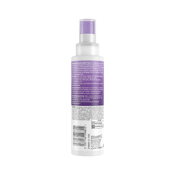 Balsam leave-in anti-frizz cu ceramide Frizz Ease Miraculous Recovery