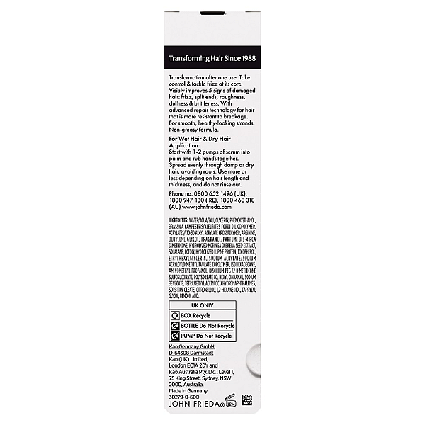 Ser reparator anti-frizz Frizz Ease The Rescuer Miraculous Recovery