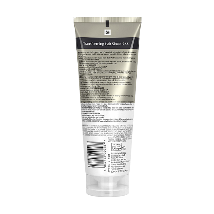 Sampon pentru volum si densitate Pro Filler+