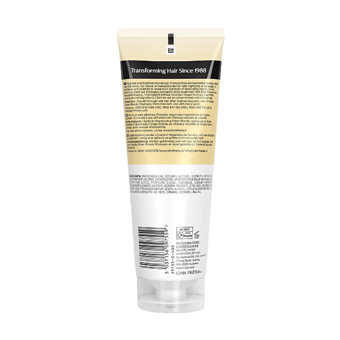 Balsam pentru stralucirea parului blond Sheer Blonde