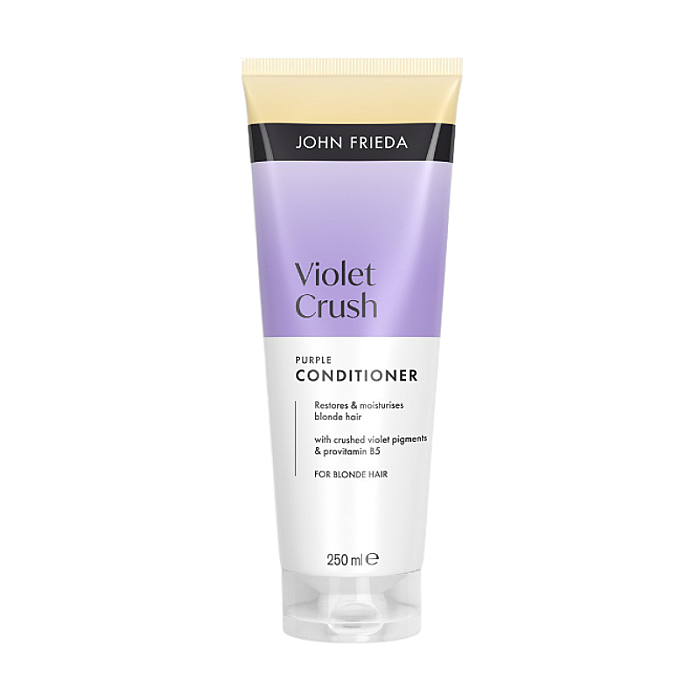 Balsam violet pentru neutralizarea tonurilor galbene pentru par blond Violet Crush