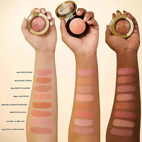 Fard de obraz cu efect luminos Baked Blush