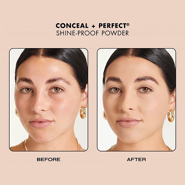 Pudra compacta anti-sebum Conceal + Perfect