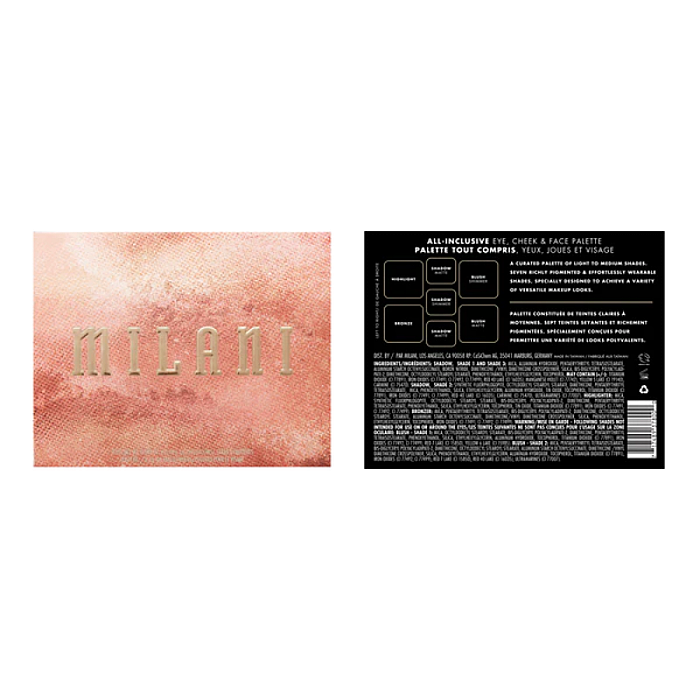 Paleta multifunctionala All-Inclusive Eye, Cheek & Face Palette