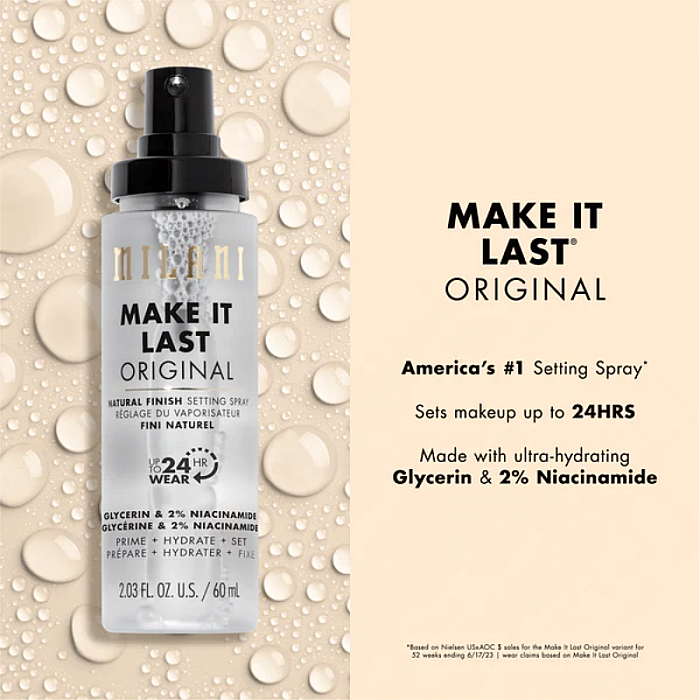 Spray de fixare cu efect natural Make It Last Original