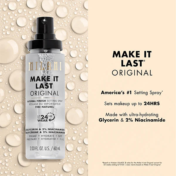 Spray de fixare cu efect natural Make It Last Original