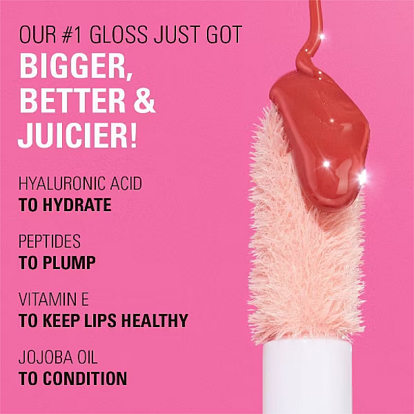 Luciu de buze cu efect de volum Plumping Pout Bomb
