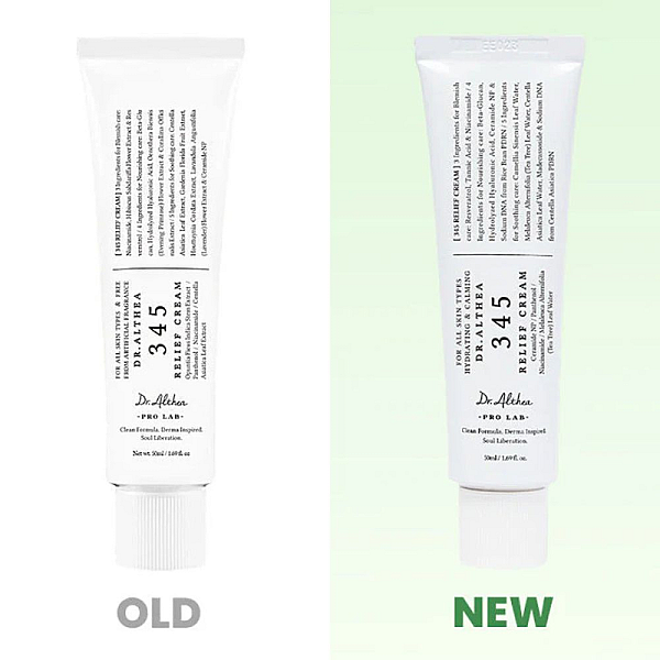 Crema faciala cu efect calmant 345 Relief Cream