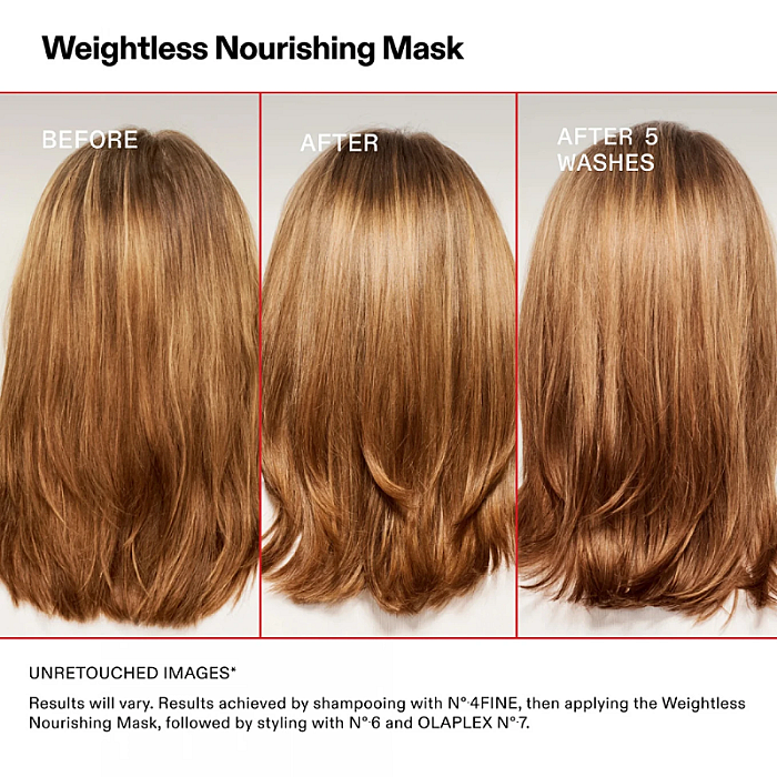 Masca nutritiva lejera pentru par fin Weightless Nourishing Mask