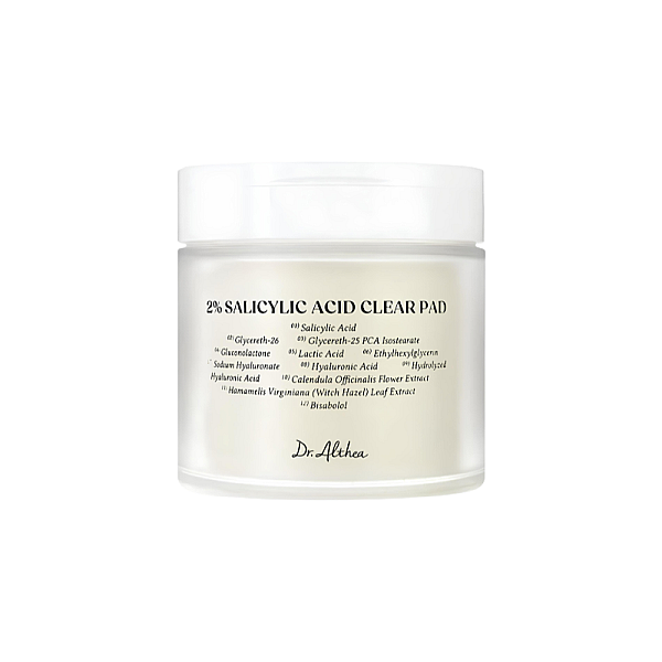 Dischete exfoliante cu acid salicilic 2% Clear Pad