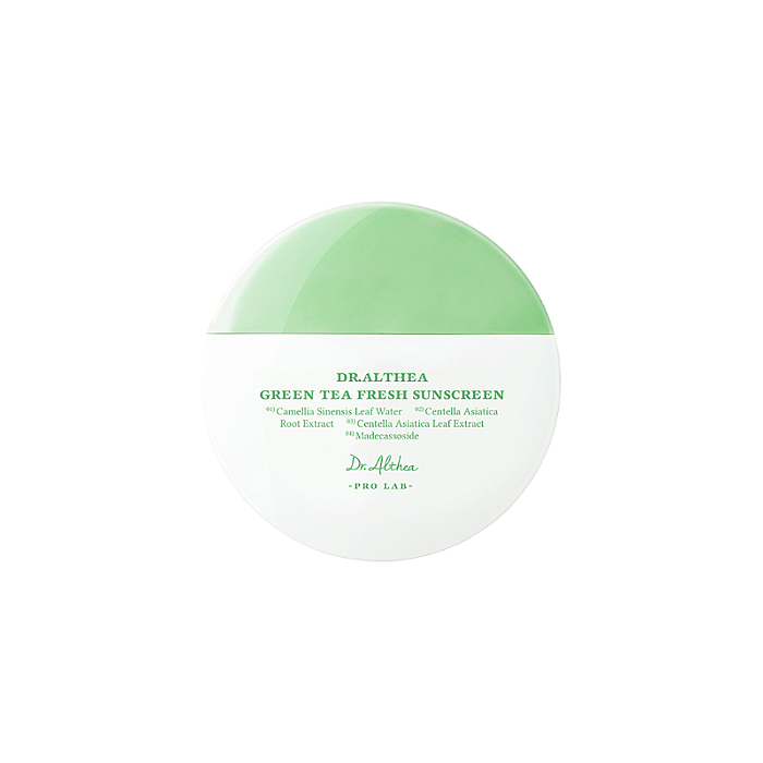 Crema cu protectie solara cu ceai verde si Centella Asiatica Green Tea Fresh Sunscreen