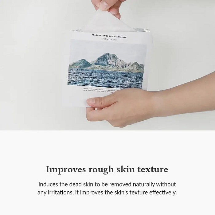 Masca anti-imperfectiuni cu Centella Asiatica Marine Anti-Blemish