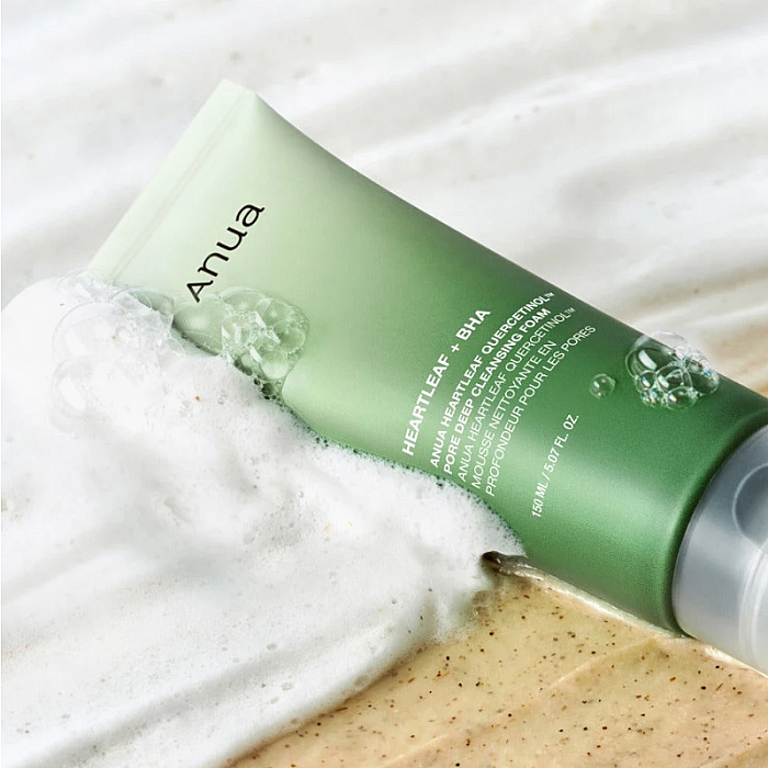 Spuma de curatare Heartleaf Quercetinol Pore Deep Foam Cleanser