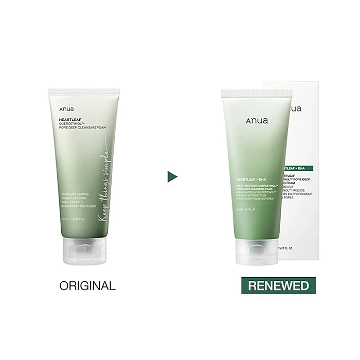 Spuma de curatare Heartleaf Quercetinol Pore Deep Foam Cleanser